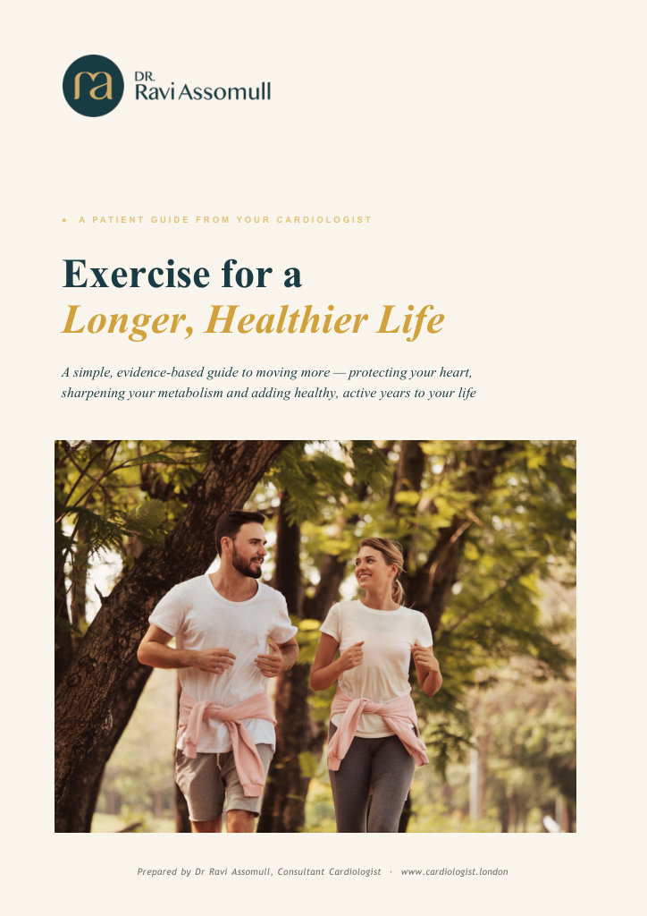 Exercise for a Longer, Healthier Life - Dr Ravi Assomull Clinic