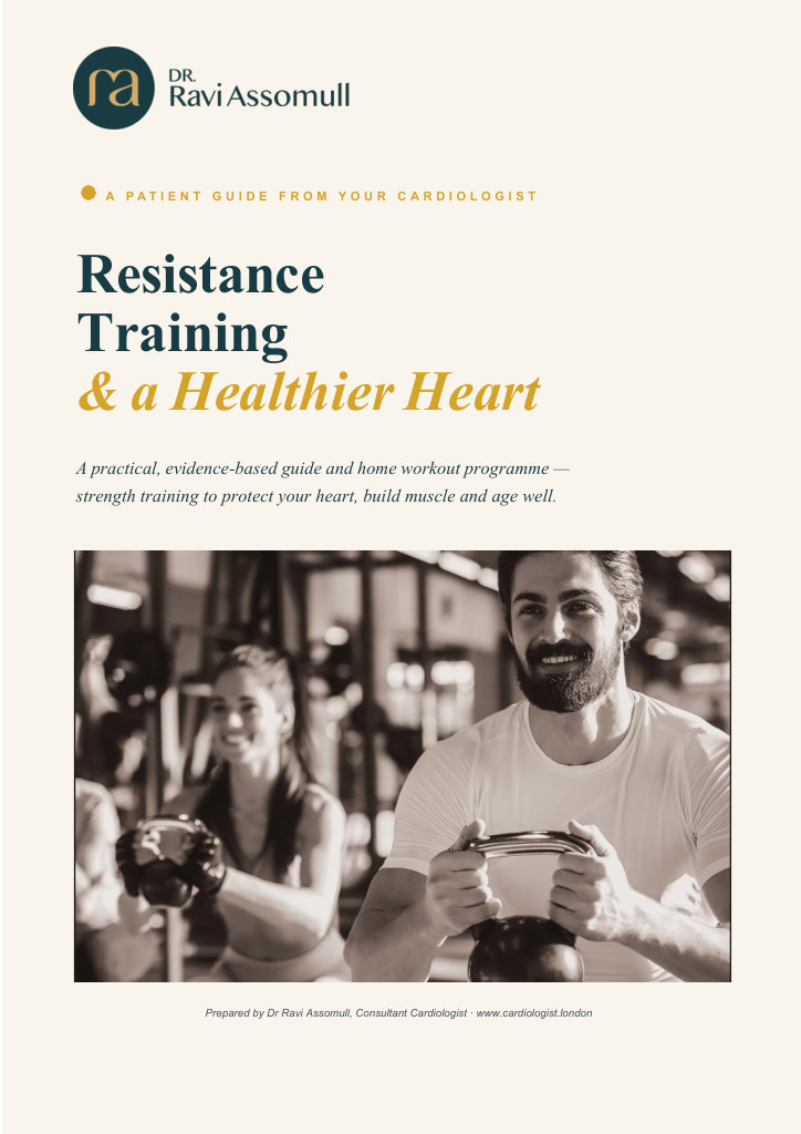 Resistance Training & a Healthier Heart - Dr Ravi Assomull Clinic