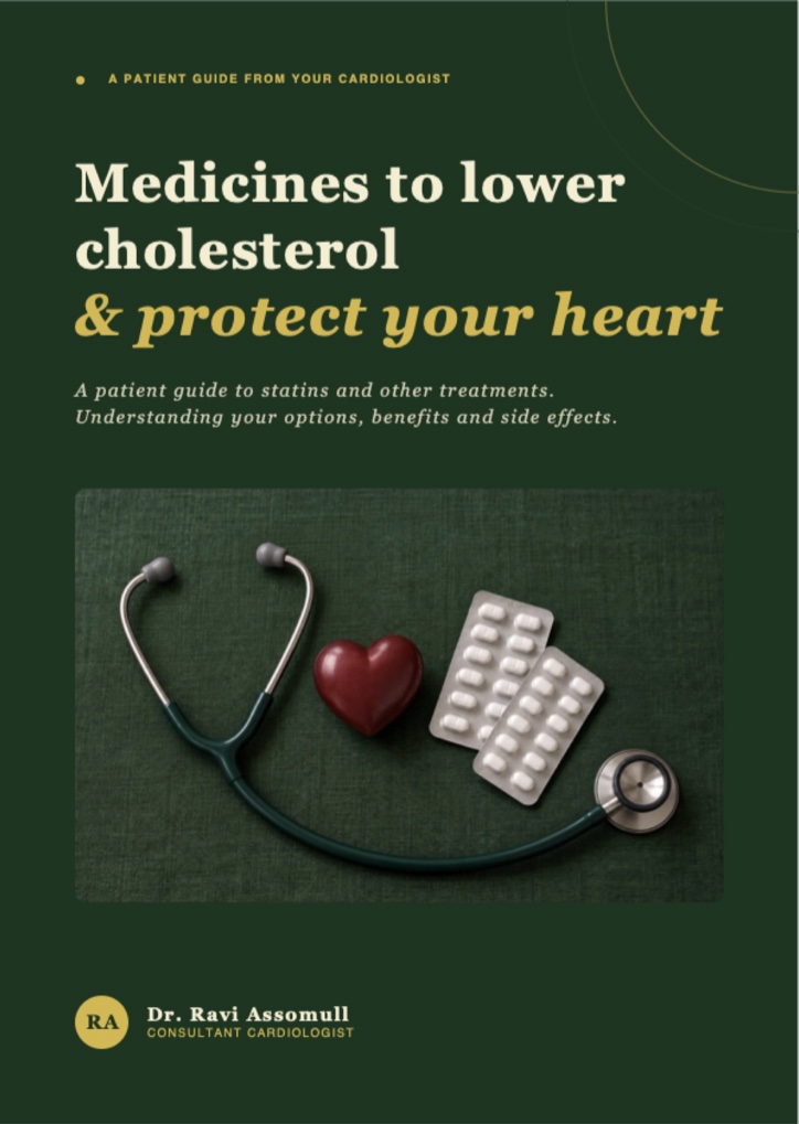 Medicines to Lower Cholesterol - Dr Ravi Assomull Clinic